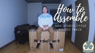 How to Build - Assemble the S22i Studio Cycle from Nordic Track - Step by Step