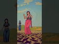 AI couple dance on gulabi saree #shorts #shortsvideo #youtubeshorts