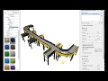 Curve Conveyor Design and Renderings in KeyShot-By CadX