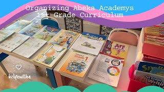Organizing Our Abeka Academy 1st Grade Curriculum