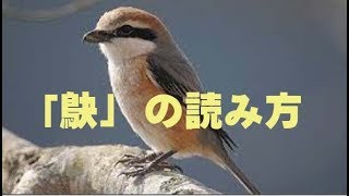 １９５番「とり」偏の美しい書き方　中本白洲解説