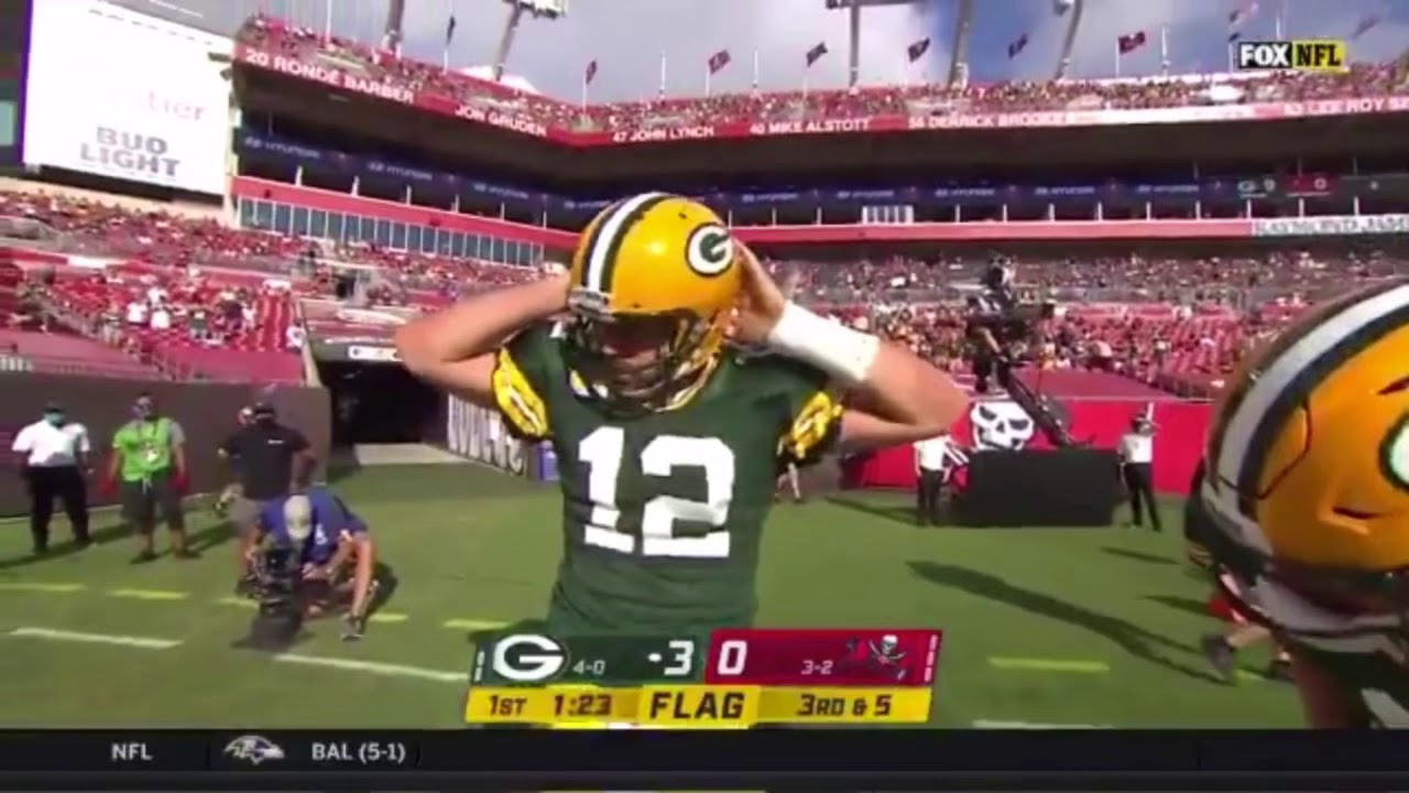 Aaron Rodgers Touchdown Celebration - YouTube