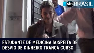 Estudante de medicina suspeita de desvio de dinheiro tranca curso | SBT Brasil (20/01/23)