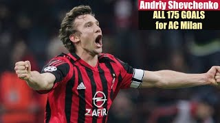 Andriy Shevchenko ◉ All 175 Goals for AC Milan.