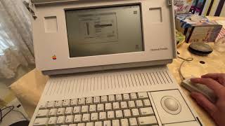 Macintosh Portable demo