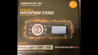 Aquatic Av stereo install