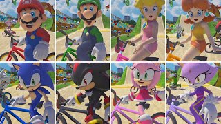 Mario & Sonic at the Rio 2016 Olympic Games - All Characters BMX