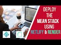 How to Deploy a MEAN (Angular & Node.js) Stack Application using Render and Netlify
