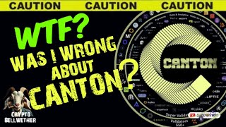 CANTON has MASSIVE INSTITUTIONAL ADOPTION - Why is the PRICE NOT HIGHER? What you Need to Know!