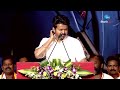 thalapathy vijay powerful speech at tvk s first anniversary meet chennai zee telugu news