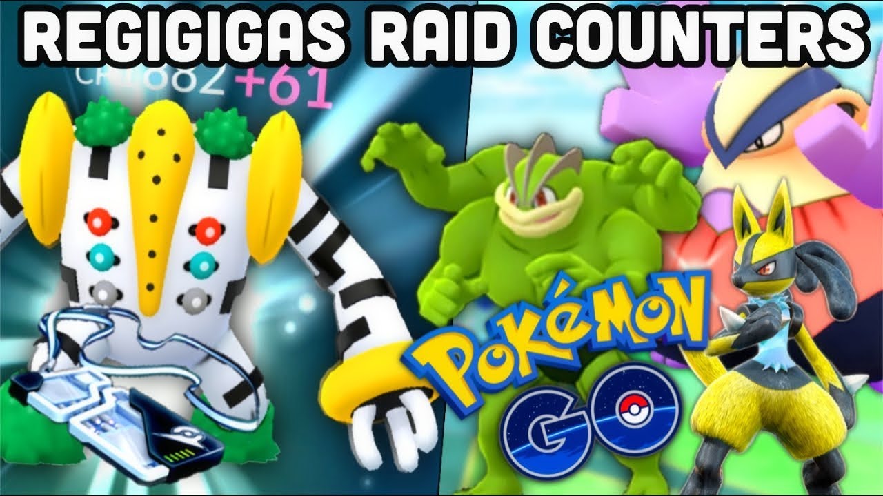 REGIGIGAS RAID COUNTERS IN POKEMON GO | 100% IV & ROCKET RADARS BACK IN ...