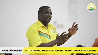 The NRM ideology is superior to any other in Uganda - SG Todwong