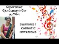 Thennamara Thoppukulle Kuyile Kuyile - Notations (Carnatic notes)