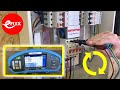 Phase Rotation Test Using A Metrel Mi 3155  A1507 Active Switch (phase Sequence)