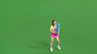 160629 ファイターズ讃歌を踊るファイターズガールの渡邊姫琳さん