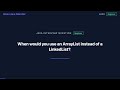 ArrayList vs LinkedList: When to Use Each in Java