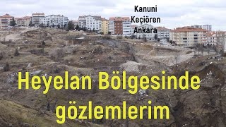 Keçiören Kanuni Mah.Heyelan Bölgesinde gözlemlerim. (13.12.2024)