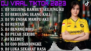 DJ VIRAL TIKTOK 2023 | DJ SEUJUNG RAMBUT SEUJUNG KUKU X DJ BERULANG ULANG" KALI