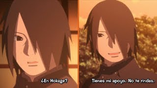 Sasuke se entera de que Sarada quiere se Hokage | Boruto Naruto Next Generations