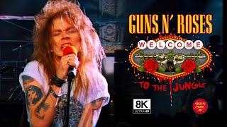 Guns N' Roses - Welcome To The Jungle (1987) 8K Remastered