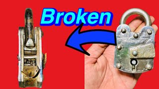 How to broken desi lock without key|desi tala kasa tote hai