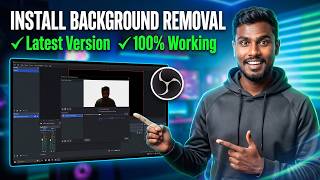 How to Install Background Removal OBS Plugins | 100% Working