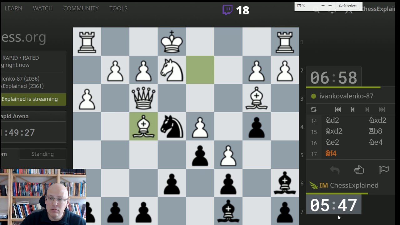 Playing Some Rapid Chess On Lichess.org - YouTube