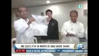 NewsLife: NBI Seizes P314-M worth of high grade 'shabu'  ||  September 9, 2013