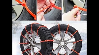 10 pcs/шт Anti-skid chains/Цепи Противоскольжения