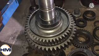 How to assemble Eaton gearbox main shaft! एटोन गियर बॉक्स की मेन सॉफ्ट कैसे असेंबल करें!#gearbox