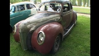 1938 Ford Coupe - A hot rod project - There are body modifications.