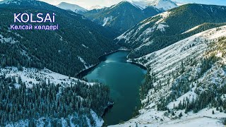 Kolsay - Kolsai Lake - Көлсай көлдері - 4K - trekking