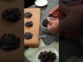 chocolate blueberry clusters