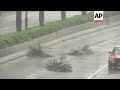 Typhoon Mangkhut roars toward densely populated Hong Kong