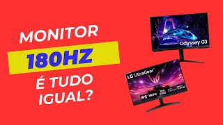 WHICH 180HZ GAMING MONITOR TO BUY? (Asus TUF, LG Ultragear, Samsung Odyssey)