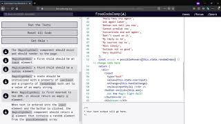 React: Use Advanced JavaScript in React Render Method-FreeCodeCamp org(Day-13)