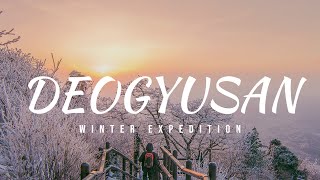 THE 4TH HIGHEST PEAK IN KOREA   HYANGJEOKBONG PEAK in DEOGYUSAN (덕유산) WINTER HIKING