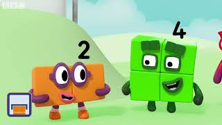 Numberblocks | Even Tops Club | Numbers Are Everywhere | Educational | Learn to Count reversed