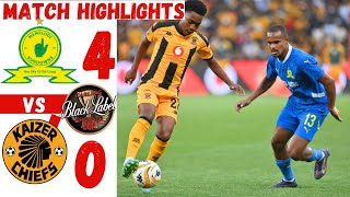 Kaizer Cheifs Vs Sundowns All Goals Extended Highlights| Carling Black Label Knockout (0 -4)
