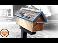 Wooden Mailbox (from trash to Christmas present)