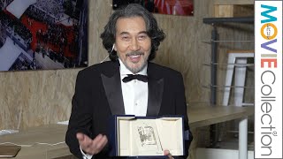 役所広司、カンヌ映画祭主演男優賞受賞直後のインタビュー！「やっと柳楽くんに追い付いた」