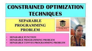 Separable programming Problem