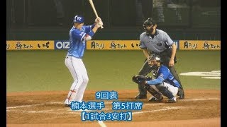 横浜DeNAベイスターズ2軍　8月12日の全安打シーン【10本】20180812メットライフドーム