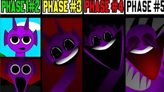 Phase 1 VS Phase 2 VS Phase 3 VS Phase 4 VS Phase 5 in Incredibox Sprunki!