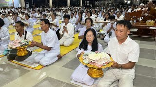 วัดสุดท้ายทำบุญ 7วัด ณ วัดศรีอุดมวงศ์ อ.วังสะพุง จ.เลย #คณะสายบุญบารมีธรรมอำนาจเจริญ