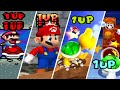 Evolution of - Infinite 1-UP Tricks in Super Mario Games (1985-2023)