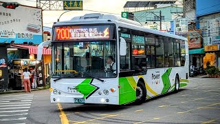 中台灣客運700路 金龍電動車 EAL-1233(2023年出廠)