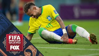 Brazil’s Neymar suffers ankle injury and could miss 1-3 weeks — Dr. Matt weighs in | FOX Soccer