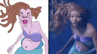 Halle - part of your world drawing meme (from the little mermaid) funny art