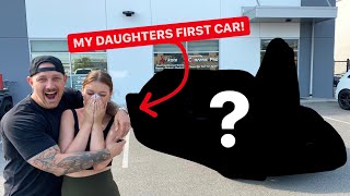 SURPRISING MY DAUGHTER WITH HER FIRST CAR!